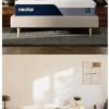 Nectar King Bamboo Platform Bed Frame, Headboard & 12” Mattress – Easy Tool Free Set Up – Contemporary and Durable – Sturdy Wooden Slats for Support – Holds Up To 800 Pounds 3